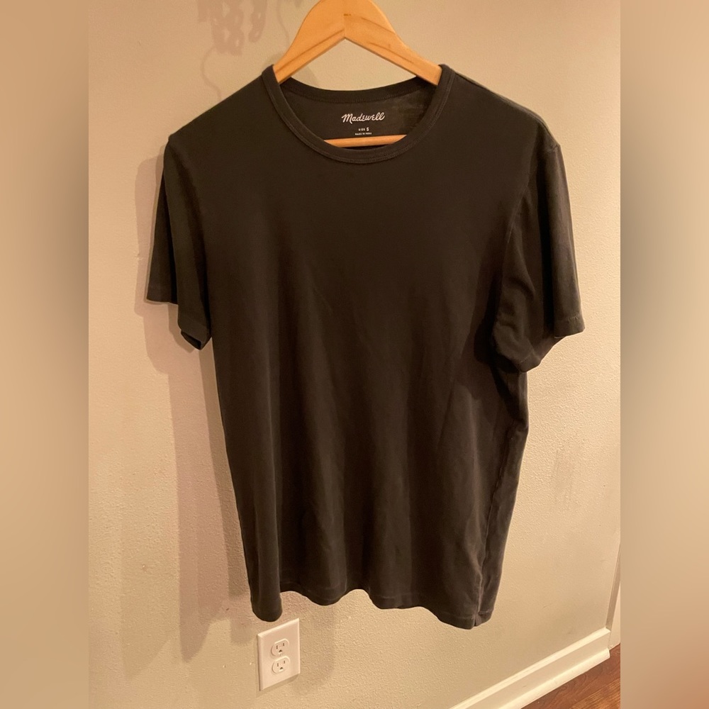 Madewell mens medium black Tee